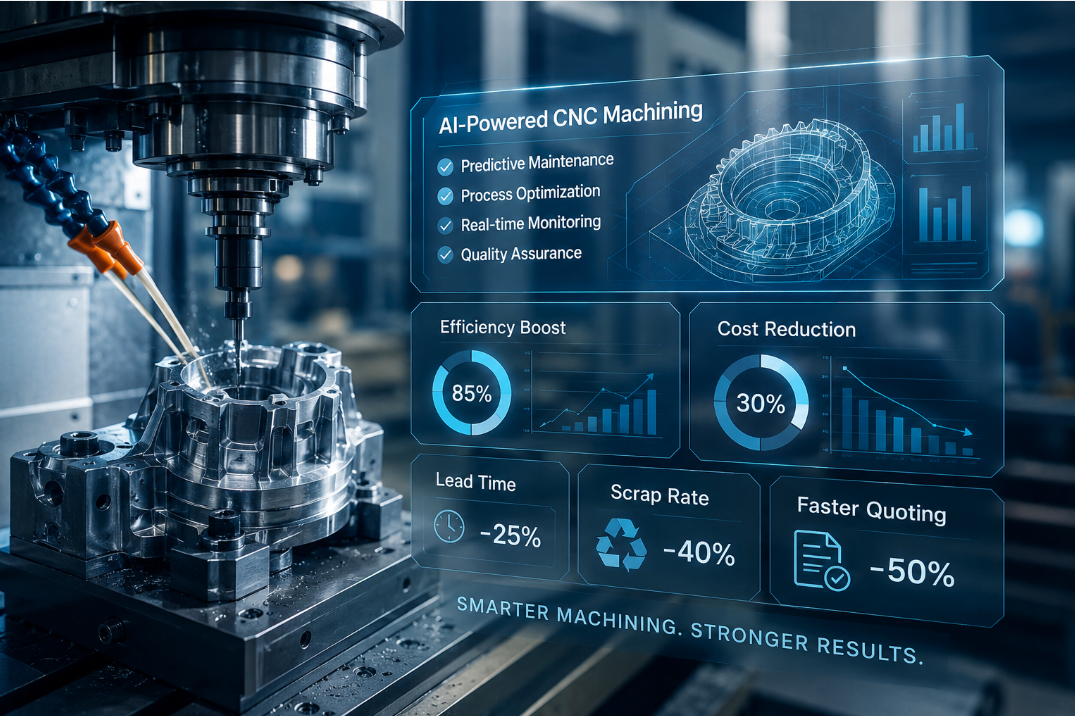 Može li umjetna inteligencija učiniti CNC obradu bržom i isplativijom?